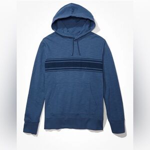 AE Super Soft Slub Striped Hoodie Tee